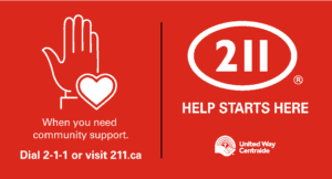When you need community support, dial 2-1-1