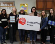 MTO staff volunteering for United Way Niagara